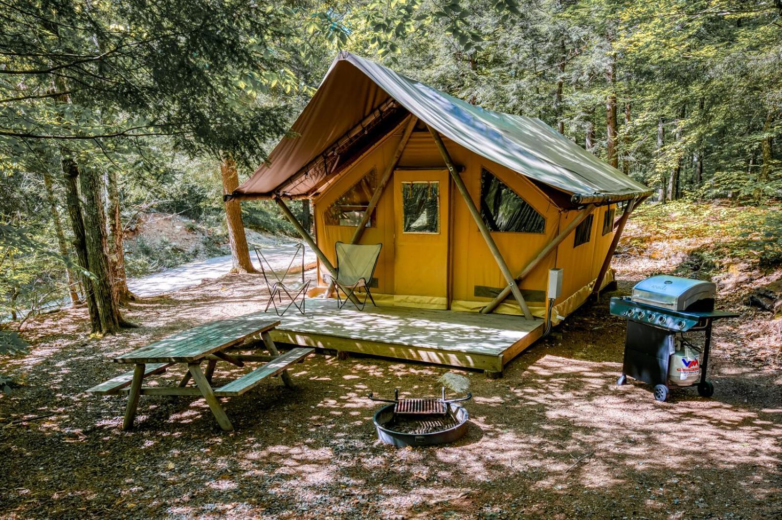Huttopia White Mountains Albany ภายนอก รูปภาพ