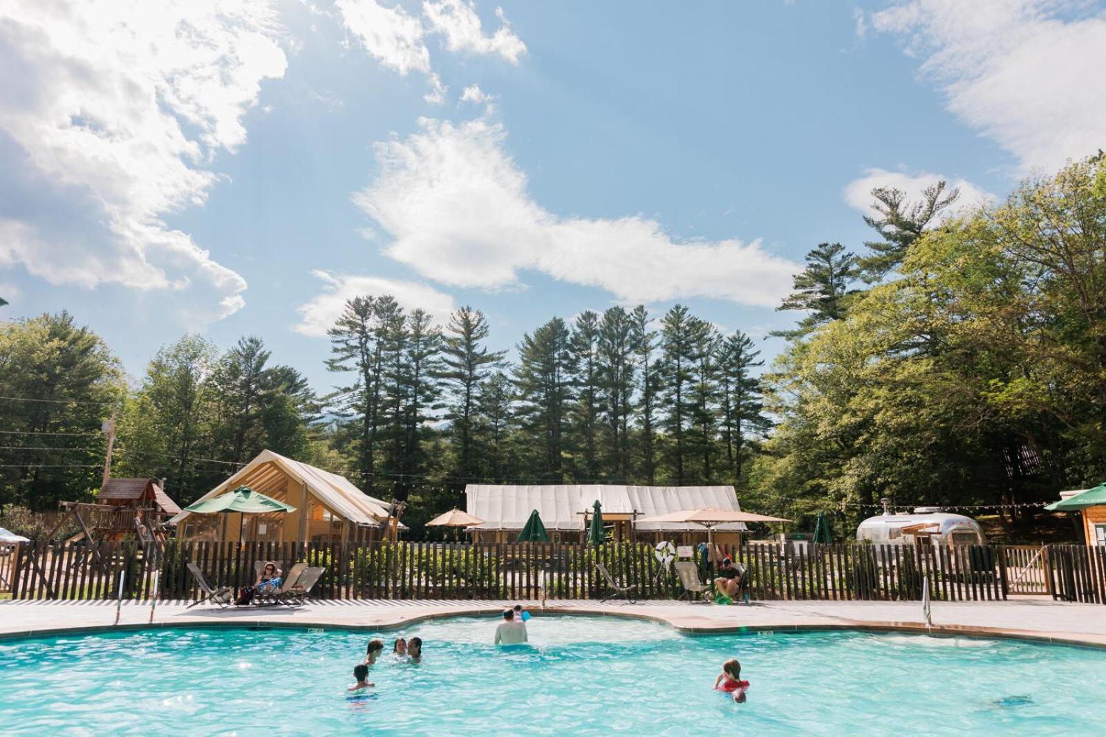 Huttopia White Mountains Albany ภายนอก รูปภาพ